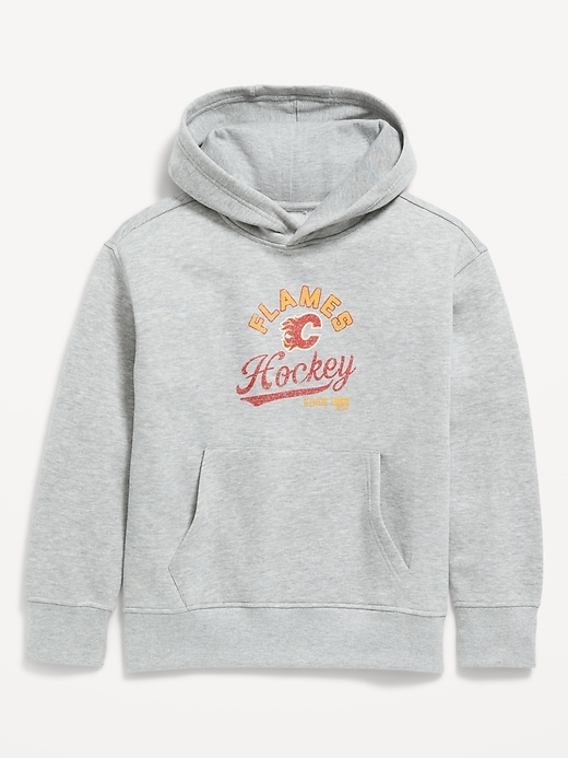 Image number 1 showing, NHL Graphic Gender-Neutral Hoodie for Kids