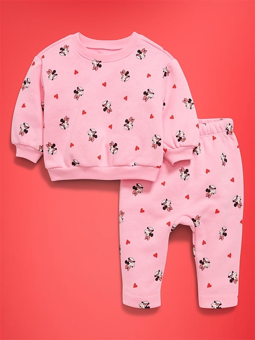 Image number 2 showing, Old Navy x Disney Minnie Mouse Sweatshirt and Sweatpants Set for Baby