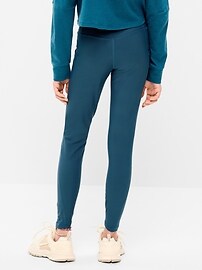 L'image numéro 2 présente Legging PowerSoft taille haute à poches latérales pour Fille