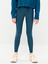 L'image numéro 3 présente Legging PowerSoft taille haute à poches latérales pour Fille