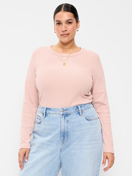 Image number 7 showing, Snug Long-Sleeve Crew-Neck T-Shirt