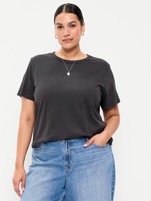 L'image numéro 7 présente T-shirt passe-partout ras du cou