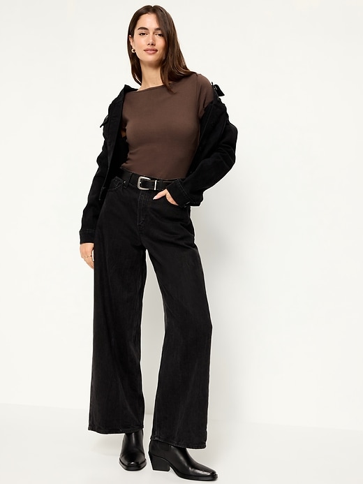 Image number 3 showing, Snug Boatneck T-Shirt