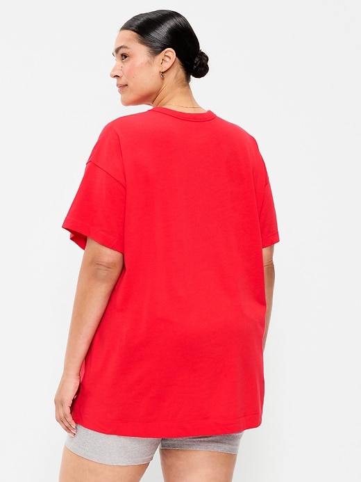 Image number 8 showing, Oversized EveryWear Tunic T-Shirt
