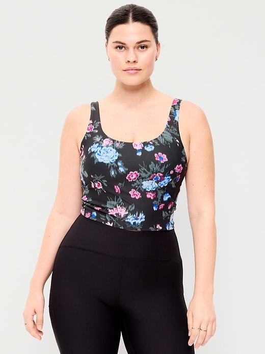 Image number 3 showing, Light Support PowerSoft Longline Sports Bra