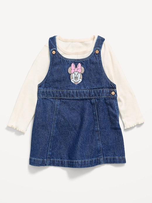 Image number 1 showing, Disney© Long-Sleeve T-Shirt and Dress Set for Baby