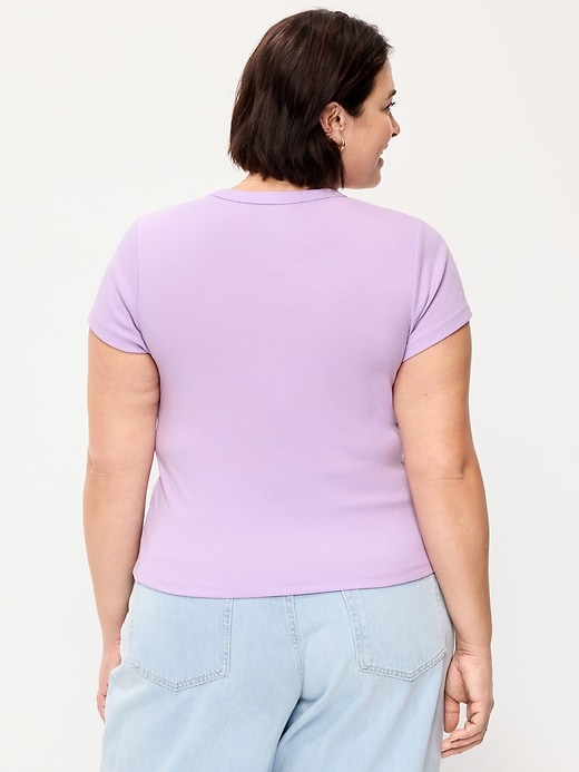 Image number 8 showing, Snug Crop T-Shirt