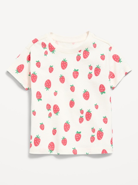 Printed Short-Sleeve T-Shirt for Toddler Girls