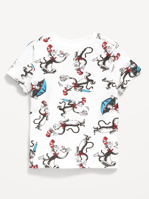 Image number 1 showing, Dr. Seuss™ The Cat in the Hat Unisex Graphic T-Shirt for Toddler