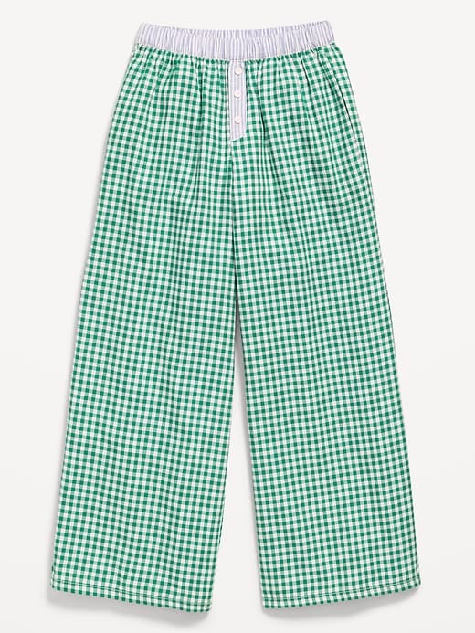 Image number 4 showing, Pull-On Loose Twill Pants for Girls