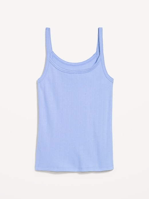 Image number 5 showing, Pointelle Cami Tank Top