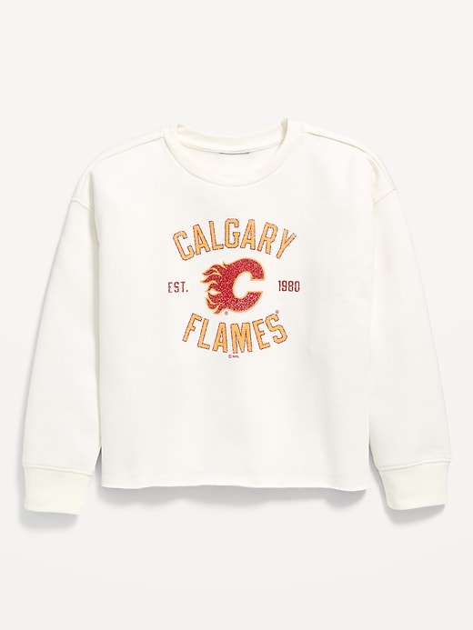 Image number 1 showing, NHL Graphic Sweatshirt for Girls