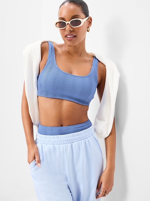 Image number 3 showing, Ribbed Swim Top