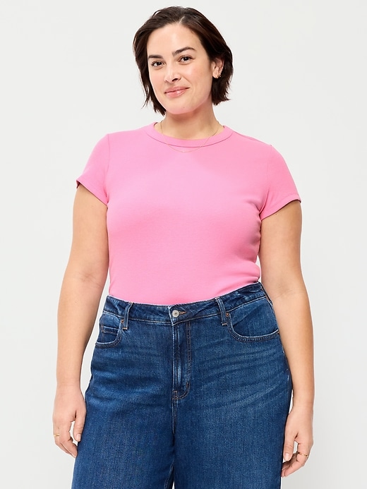 Image number 7 showing, Snug Crop T-Shirt