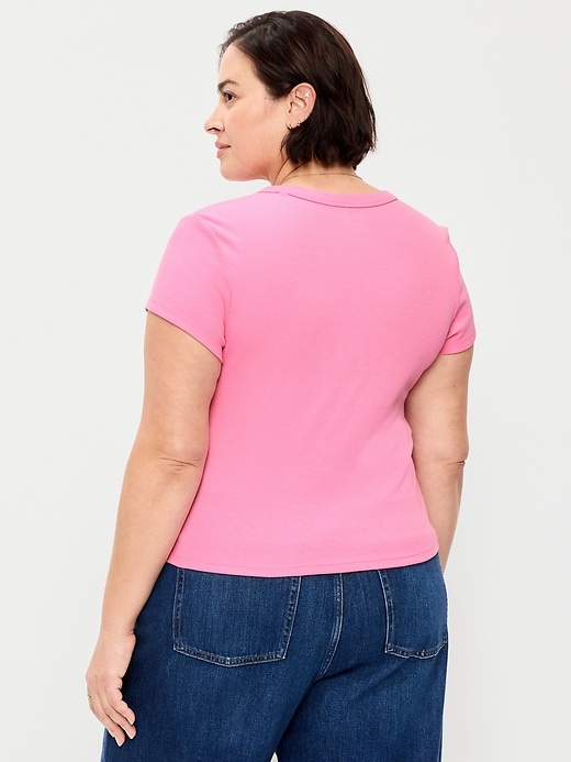 Image number 8 showing, Snug Crop T-Shirt