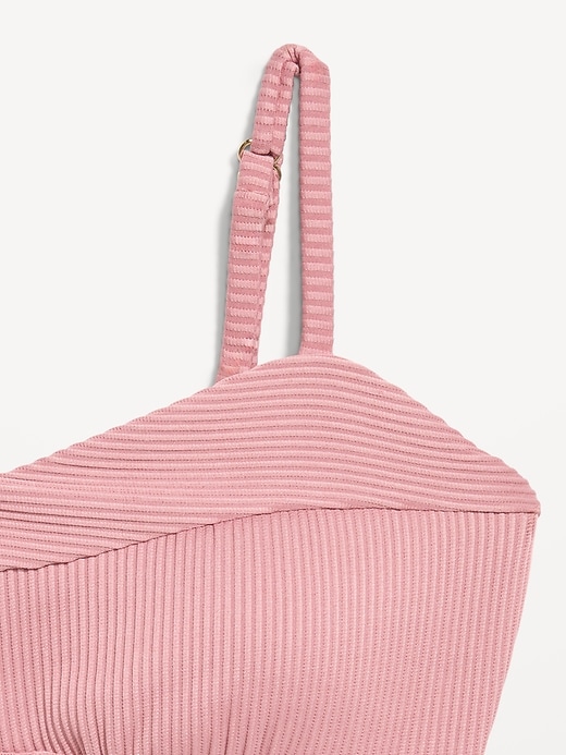 Image number 9 showing, Ribbed Bra Bikini Swim Top