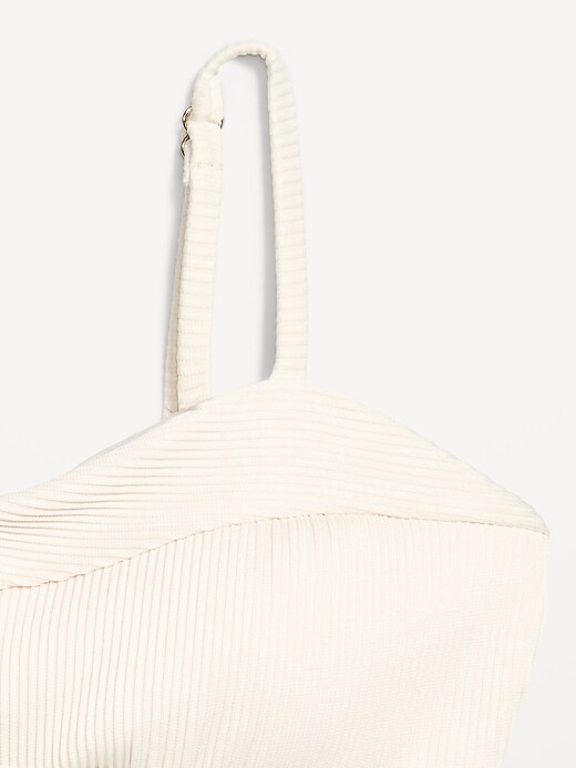 L'image numéro 9 présente Haut de bikini côtelé