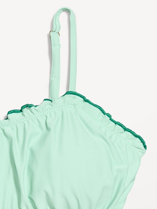 Image number 9 showing, Scoop-Neck Ruffle Swim Top
