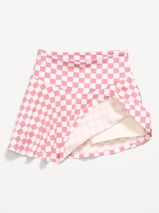 L'image numéro 2 présente Jupe-short Performance à taille haute pour Fille