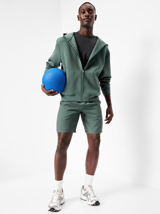 Image number 3 showing, Bounce Fleece Oversized Full-Zip Hoodie