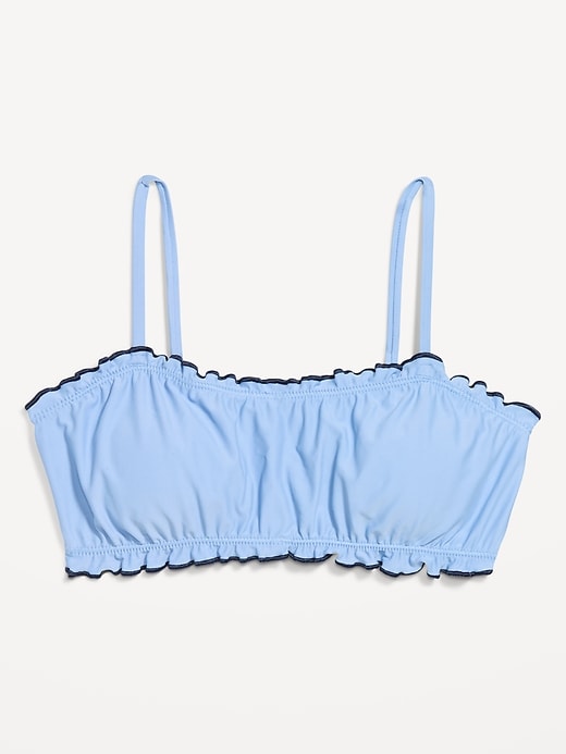 L'image numéro 4 présente Haut de bikini à encolure dégagée