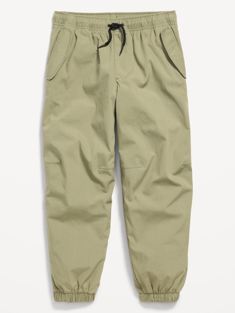 Baggy Parachute Jogger Pants for Boys