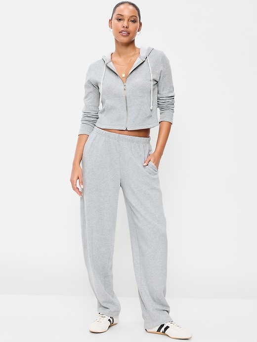 Image number 1 showing, Mid-Rise SoComfy Slouchy Sweatpants