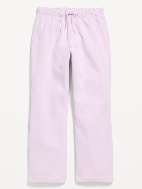 Favorite Fleece High-Waisted Wide-Leg Sweatpants for Girls