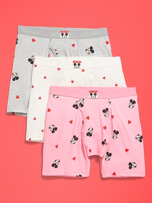 Image number 1 showing, Old Navy x Disney 3-Pack Soft-Washed Boxer-Briefs for Men