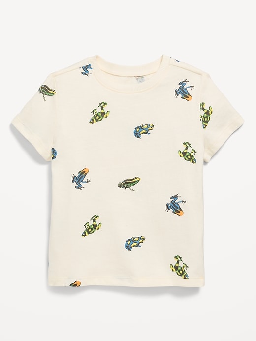 Image number 1 showing, Printed Short-Sleeve T-Shirt for Toddler Boys