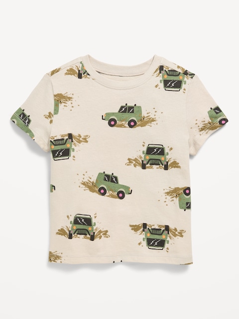 Printed Short-Sleeve T-Shirt for Toddler Boys