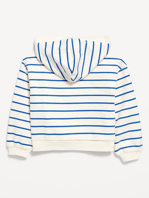 Image number 2 showing, Oversized Lace-Up Sweatshirt for Toddler Girls