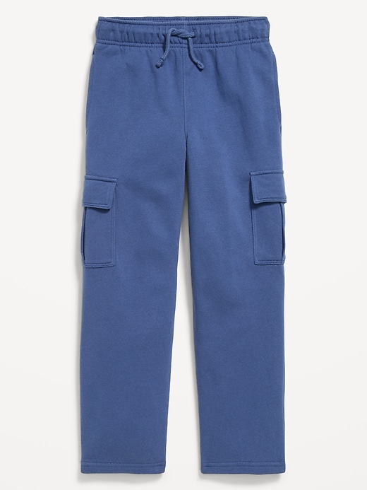 Image number 4 showing, Favorite Fleece Baggy Cargo Sweatpants for Boys