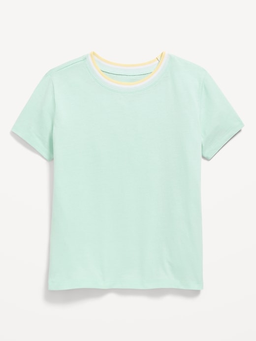 Image number 1 showing, Softest Short-Sleeve T-Shirt for Girls