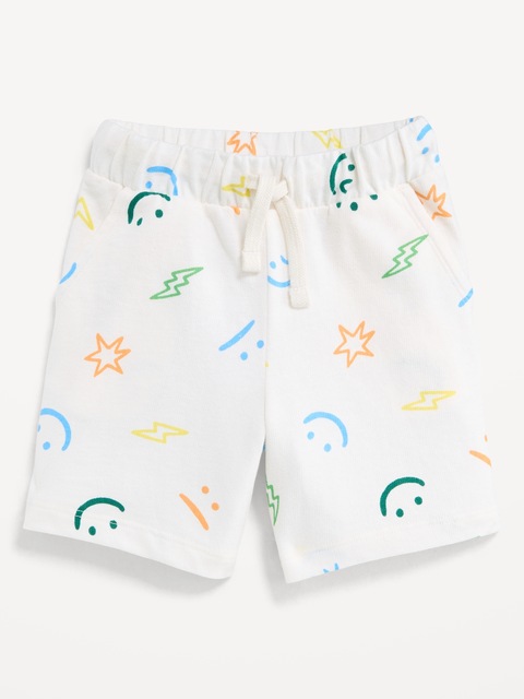 French-Terry Graphic Shorts for Toddler Boys