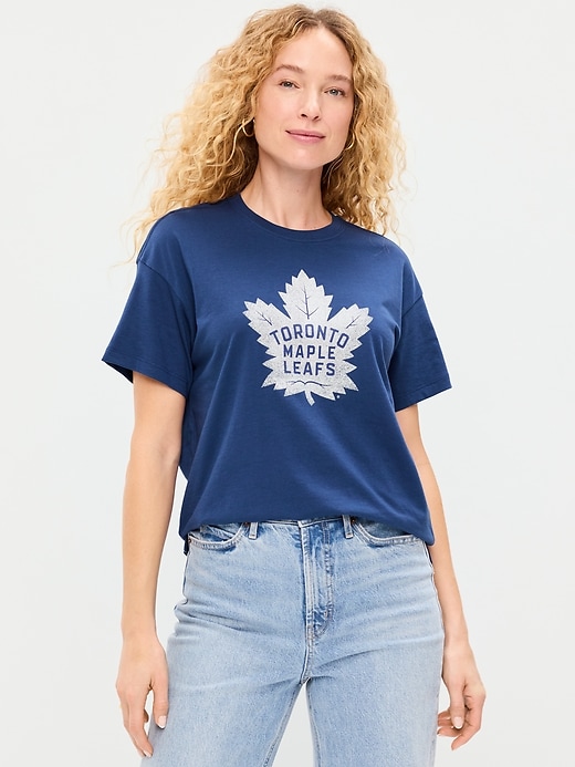 Image number 1 showing, NHL Crew-Neck T-Shirt for Women