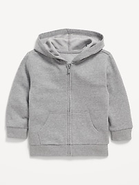 Image number 2 showing, Favorite Fleece Oversized Zip Hoodie for Toddler Boys
