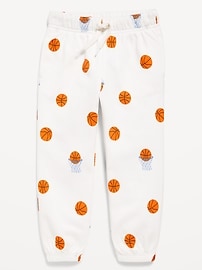 Image number 4 showing, Favorite Fleece Printed Jogger Sweatpants for Toddler Boys