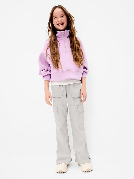 Image number 3 showing, High-Waisted Cargo Flare-Leg Pants for Girls