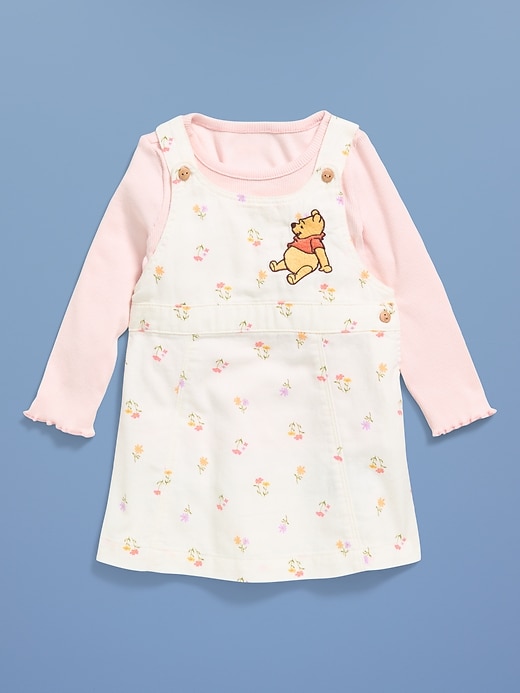 Image number 1 showing, Disney© Long-Sleeve T-Shirt and Dress Set for Baby