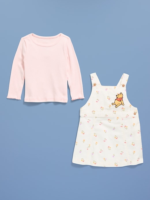 Image number 2 showing, Disney© Long-Sleeve T-Shirt and Dress Set for Baby