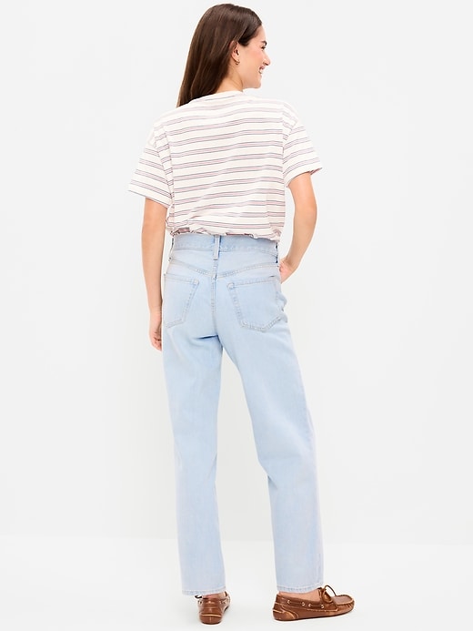 Image number 3 showing, High-Waisted OG Loose Rigid Jeans