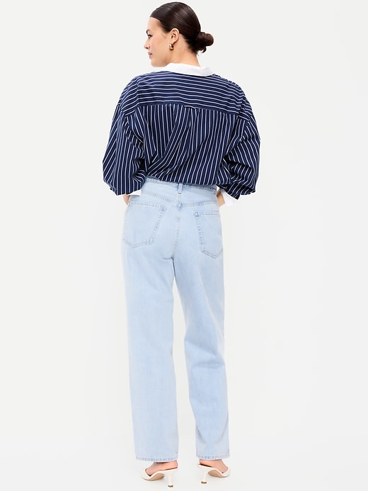Image number 7 showing, High-Waisted OG Loose Rigid Jeans