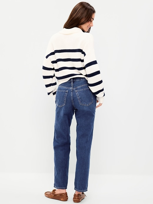 Image number 3 showing, High-Waisted OG Loose Rigid Jeans