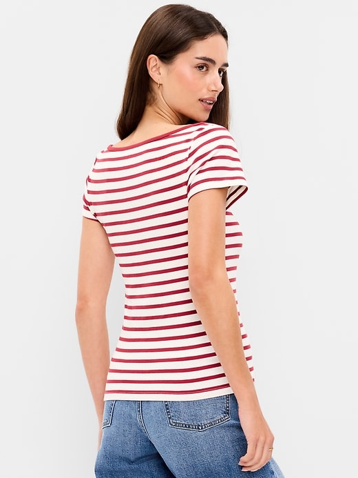 Image number 2 showing, Snug Boat-Neck T-Shirt