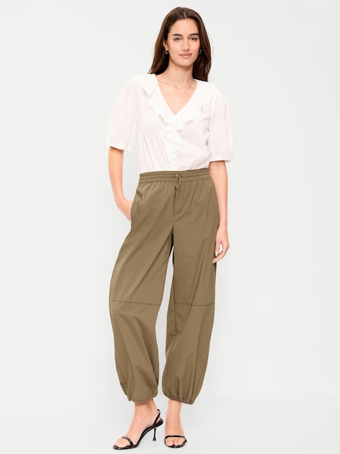 Pull-On Parachute Pants