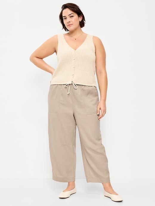 Image number 6 showing, High-Waisted Utility Ankle Pants