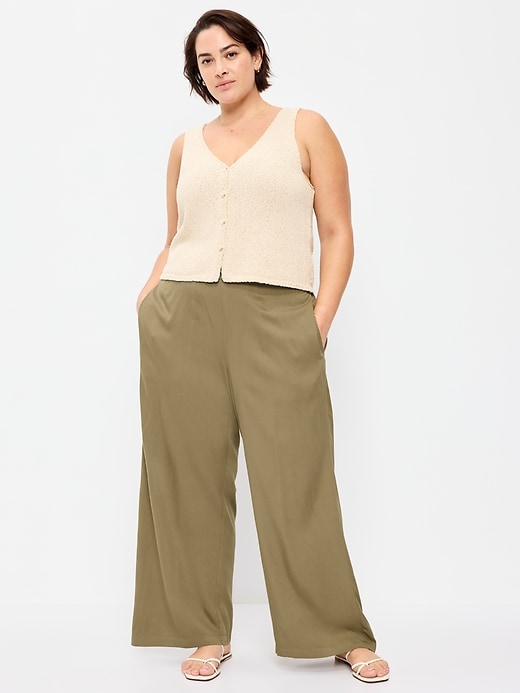 Image number 8 showing, High-Waisted Playa Wide-Leg Pants