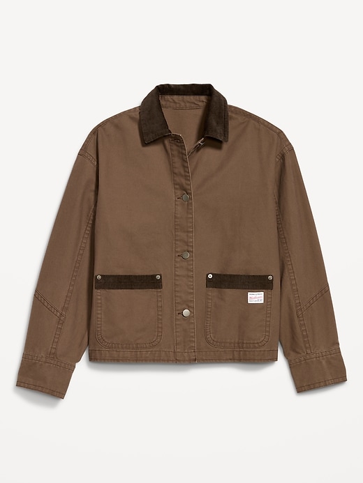 Image number 1 showing, Canvas Barn Jacket