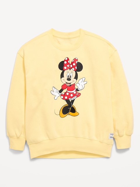 Disney© Oversized Minnie Mouse Graphic Tunic Sweatshirt for Girls